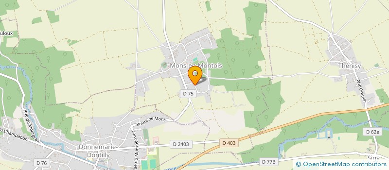 localisation de l'entreprise MADAME LESLIE VOSSAH  MONS-EN-MONTOIS