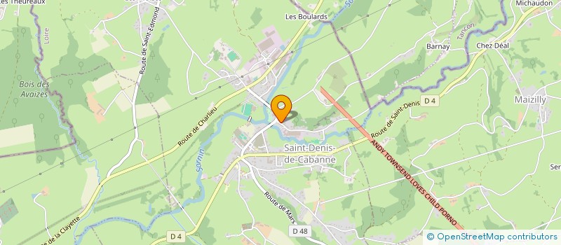 localisation de l'entreprise MADAME LESLY-ANNE SAMAR à SAINT-DENIS-DE-CABANNE