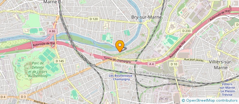 localisation de l'entreprise MADAME LESLY BALAU à BRY-SUR-MARNE