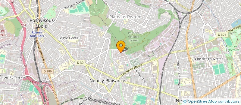localisation de l'entreprise MADAME LESLY GILLANT à NEUILLY-PLAISANCE