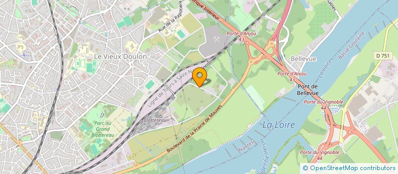 localisation de l'entreprise MADAME LESLY ROBIN à NANTES
