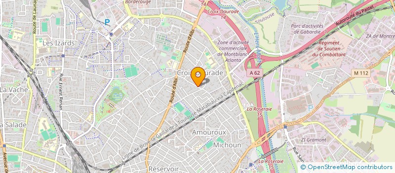 localisation de l'entreprise MADAME LESLY SERRA à TOULOUSE