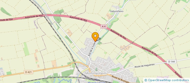 localisation de l'entreprise MADAME LESLY STEPHAN  MOMMENHEIM