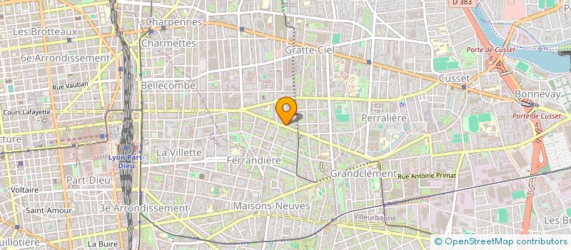 localisation de l'entreprise MADAME LESSA MABANZA  LYON