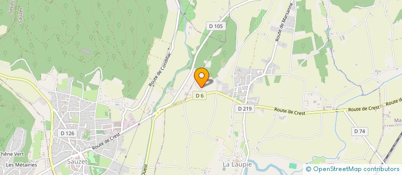 localisation de l'entreprise MADAME LETHAI BRICHORY  LA LAUPIE