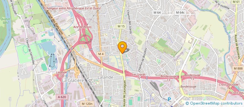 localisation de l'entreprise MADAME LETHICIA BELABBAS à TOULOUSE