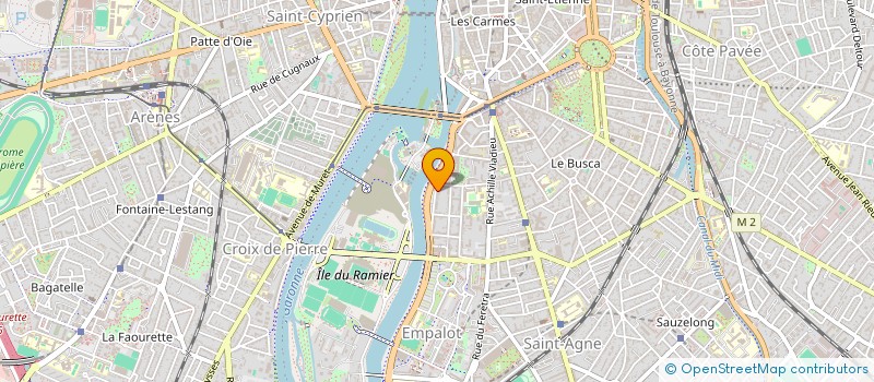 localisation de l'entreprise MADAME LETHILIE FONROQUES à TOULOUSE