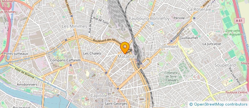 localisation de l'entreprise MADAME LETICIA FIDELIS à TOULOUSE