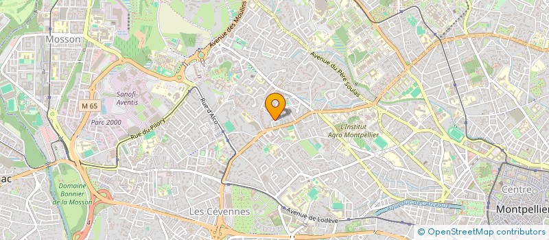 localisation de l'entreprise MADAME LETICIA GAYET à MONTPELLIER