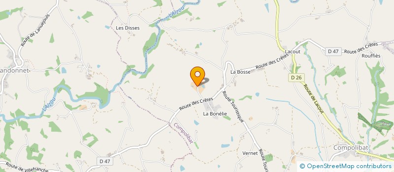 localisation de l'entreprise MADAME LETICIA LEDAMBA  COMPOLIBAT