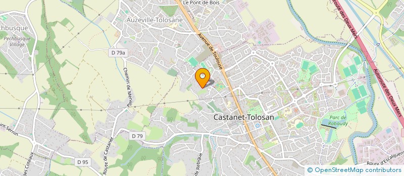 localisation de l'entreprise MADAME LETICIA NUNES GOMES  CASTANET-TOLOSAN