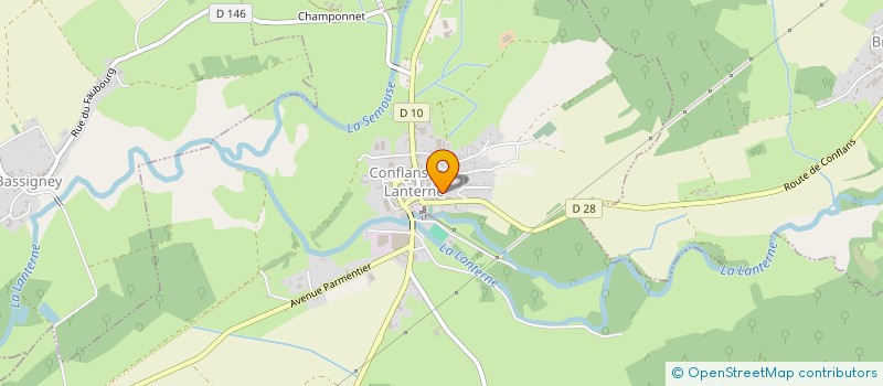 localisation de l'entreprise MADAME LETICIA PEREIRA DE MACEDO  CONFLANS-SUR-LANTERNE