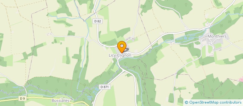 localisation de l'entreprise MADAME LETICIA SOUSA MARQUES  LICY-CLIGNON