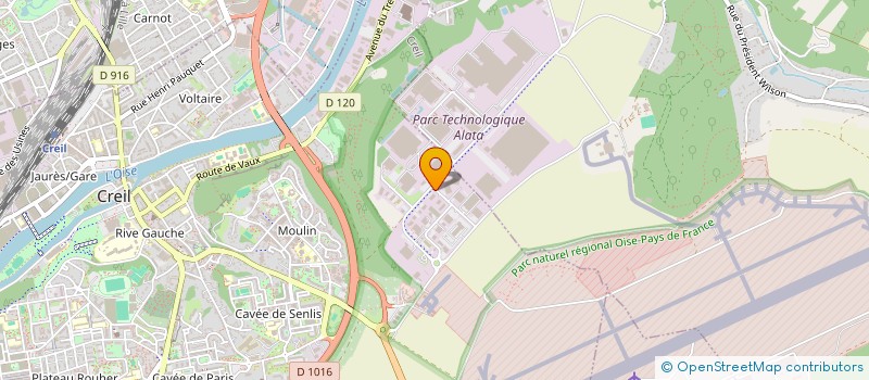 localisation de l'entreprise MADAME LETITIA COVACIU  CREIL