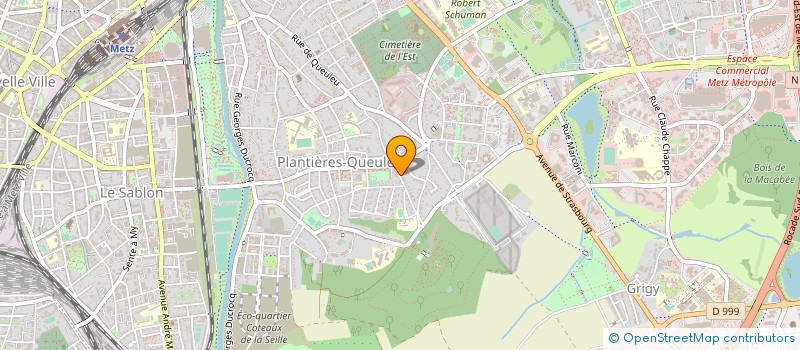 localisation de l'entreprise MADAME LETITIA KIENER à METZ