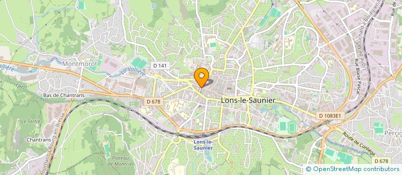 localisation de l'entreprise MADAME LETITIA VARCHON à LONS-LE-SAUNIER