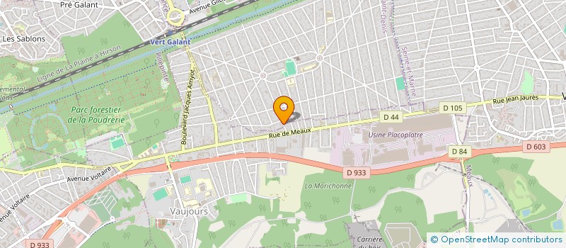 localisation de l'entreprise MADAME LETIZIA BERTUZZI à TREMBLAY-EN-FRANCE