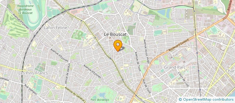 localisation de l'entreprise MADAME LETIZIA CUTURI à LE BOUSCAT