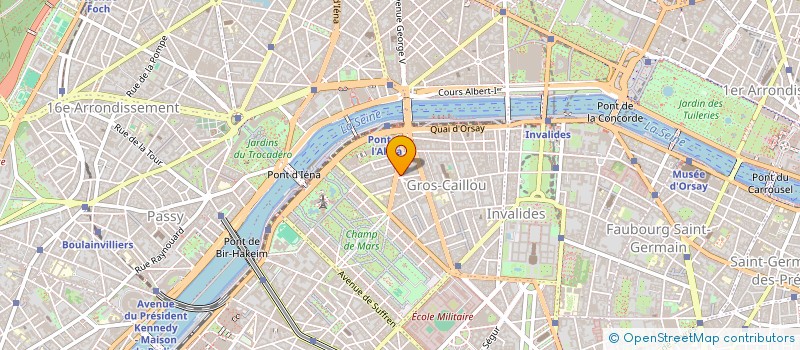 localisation de l'entreprise MADAME LETIZIA MONNET  PARIS