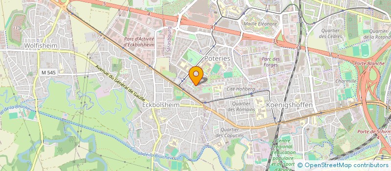 localisation de l'entreprise MADAME LETORT LETORT  STRASBOURG