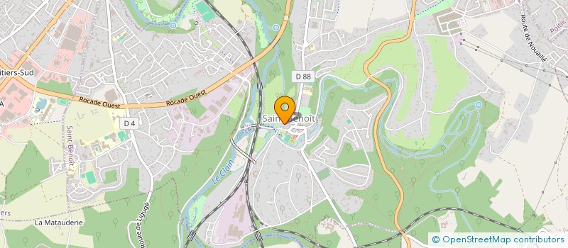 localisation de l'entreprise MADAME LETTIE LEBAULT  MIGNALOUX-BEAUVOIR