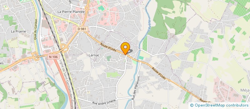 localisation de l'entreprise MADAME LETTY TORREJON OLORTEGUI  SAINT-HILAIRE-DE-BRETHMAS