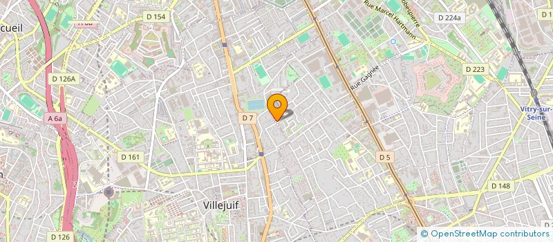 localisation de l'entreprise MADAME LETYCIA LIRA DA SILVA  VITRY-SUR-SEINE