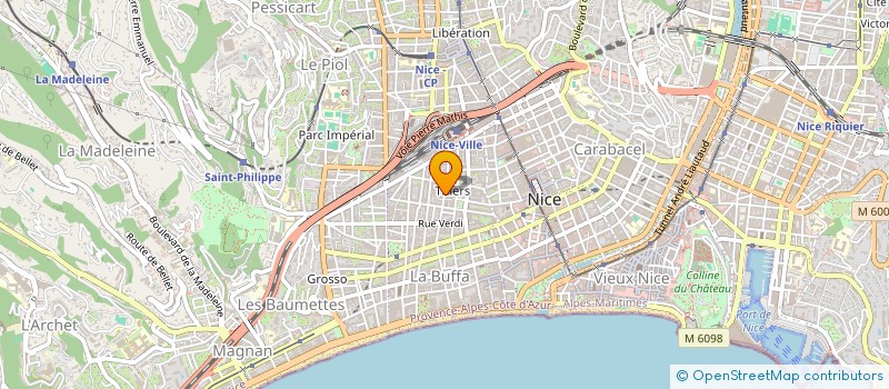 localisation de l'entreprise MADAME LEVANA BENAMARA à NICE