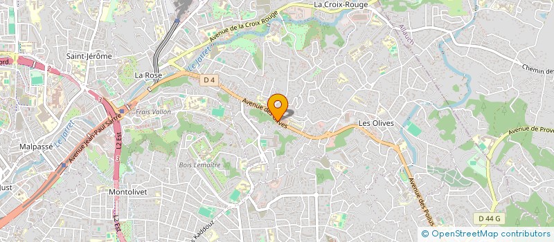 localisation de l'entreprise MADAME LEVANA BERDAH à MARSEILLE