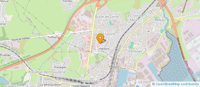 localisation de l'entreprise MADAME LEVANA BLANC à TRIGNAC