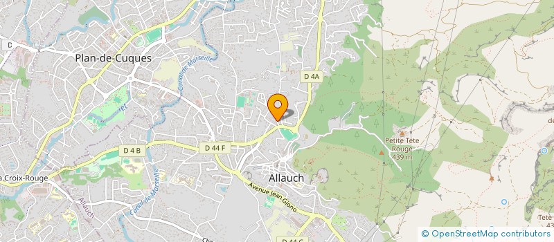 localisation de l'entreprise MADAME LEVANA SIRAGUSA  ALLAUCH