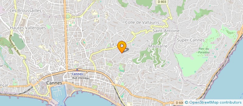 localisation de l'entreprise MADAME LEVANA SULTAN  CANNES