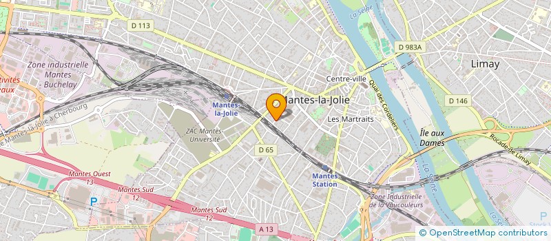 localisation de l'entreprise MADAME LEXANE PAYEN  MANTES-LA-JOLIE