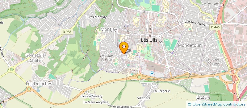 localisation de l'entreprise MADAME LEXY-SERENA PERRAIN à LES ULIS