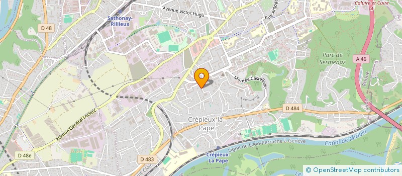 localisation de l'entreprise MADAME LEYLA ALICI  RILLIEUX-LA-PAPE