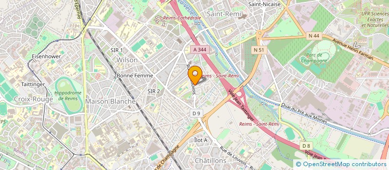 localisation de l'entreprise MADAME LEYLA ALTINOK  REIMS