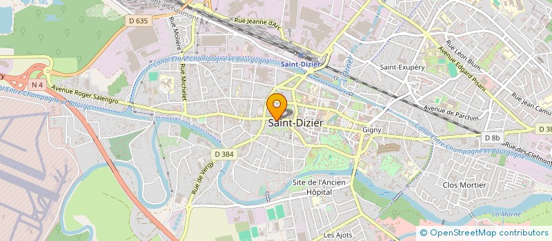 localisation de l'entreprise MADAME LEYLA CHENA  SAINT-DIZIER