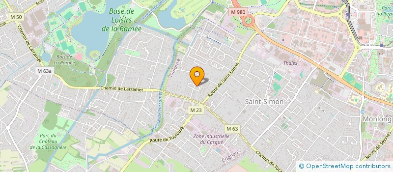 localisation de l'entreprise MADAME LEYLA EL MAHROUGUE à TOULOUSE