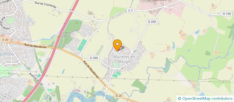 localisation de l'entreprise MADAME LEYLA GUNEY  MAZIERES-EN-MAUGES