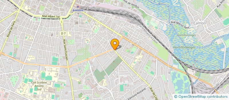 localisation de l'entreprise MADAME LEYLA KASSOURI  AMIENS