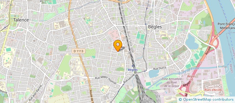 localisation de l'entreprise MADAME LEYLA OZMANYAN à BEGLES