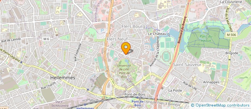 localisation de l'entreprise MADAME LEYLA SAIDI à VILLENEUVE-D'ASCQ