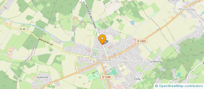 localisation de l'entreprise MADAME LEYLA VILLERET  DOUVAINE