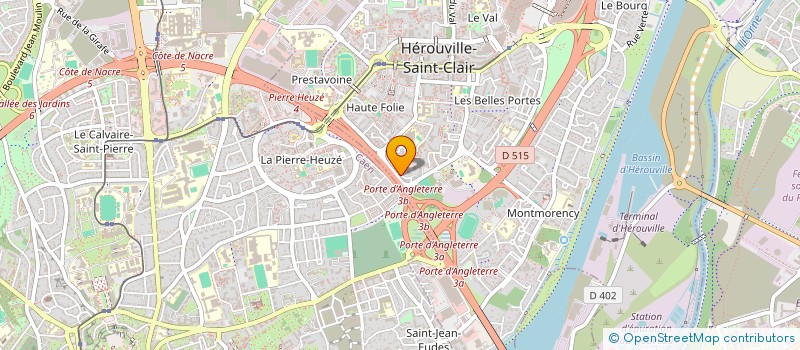 localisation de l'entreprise MADAME LEYLA YALCIN  HEROUVILLE-SAINT-CLAIR