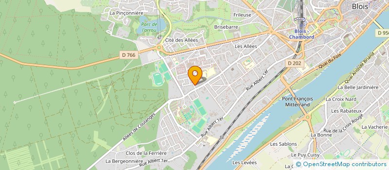 localisation de l'entreprise MADAME LEYLI NASRIAN  BLOIS