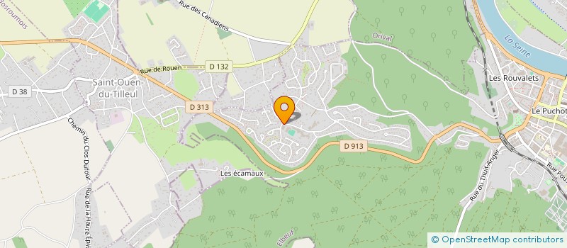 localisation de l'entreprise MADAME LEYLIA BOUDRA  ELBEUF