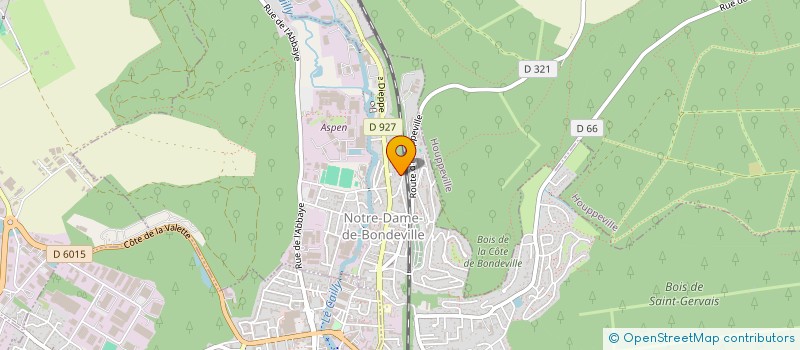 localisation de l'entreprise MADAME LEYNA GOMIS  NOTRE-DAME-DE-BONDEVILLE