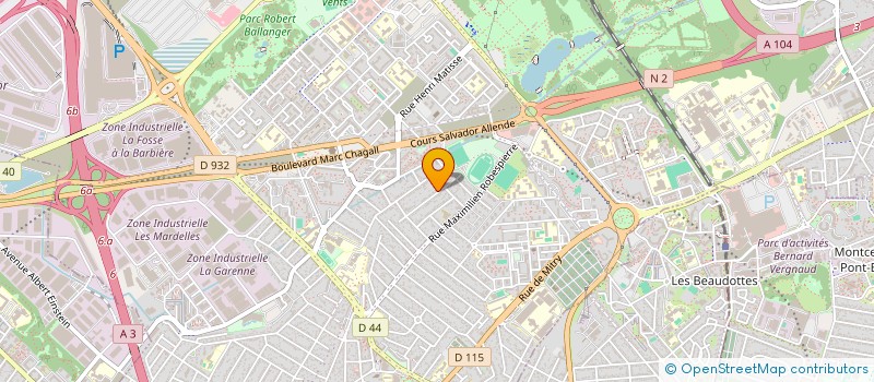 localisation de l'entreprise MADAME LEYNA RAHAOUI à AULNAY-SOUS-BOIS
