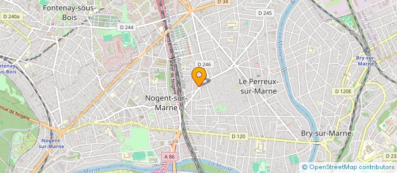 localisation de l'entreprise MADAME LI LI  LE PERREUX-SUR-MARNE