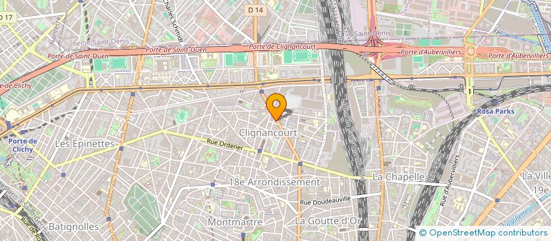 localisation de l'entreprise MADAME LI YU  PARIS